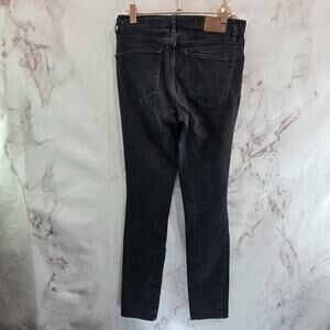 Madewell Jeans Women 26 X 29 Black High Riser Skinny Denim